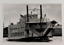1980s Miami Florida Paddlewheel Queen Boat Tours River FL Vintage Press Photo picture