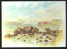c.1880s SAN FRANCISCO FORT POINT,GOLDEN GATE & BAY~NEW c.1980 NOTE CARD/POSTCARD picture
