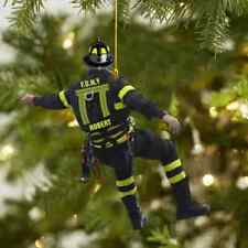 Personalized Firefighter Christmas Two Sided Ornament, Christmas gift for firefi picture