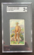 1909 Recruit Little Cigars Military Series T81 US Army Officer of the Line SGC 2 picture
