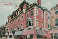 Y.M.C.A. Building Salem Massachusetts Buggy Divided Back Vintage Post Card picture