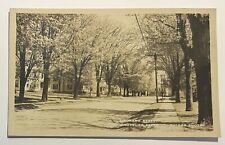 RPPC Enosburg Falls VERMONT VT Orchard St in Spring~Fuller photo~Pmark 1950 VG picture