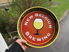 Vintage New Belgium  Beer  Metal Serving Tray Colorado picture