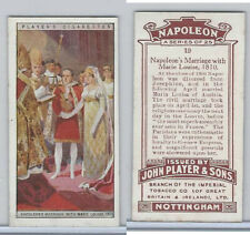 P72-40 Player, Napoleon, 1916, #19 Marriage With Marie Louise picture
