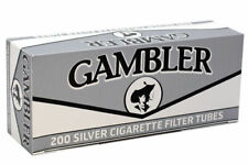 Gambler Silver Ultra Light King Size Ks RYO Cigarette Tubes 5 Boxes (1000 Tubes) picture