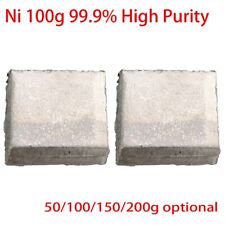 High Purity Nickel Metal Block 50g 99 9% Pure Nickel for Electroplating picture