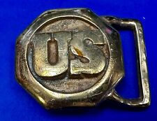 US Civil Soldiers Union Army Replica? Unknown to me Hexagon Cast Belt Buckle picture