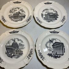 The Federal City Collector Plates By Wedgwood Made In England 4 Plates.  picture
