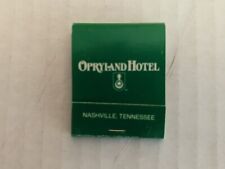 Opryland Hotel - Vintage Matchbook - Nashville Tennessee picture