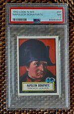 1952 Look 'n See #67 NAPOLEON BONAPARTE, French Leader PSA 7 (NM) picture