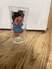 Vintage 1973 Looney Tunes Petunia Pig Warner Bros Pepsi Collector Series Glass picture