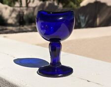 Vintage Cobalt Blue Glass JOHN BULL Eye Wash Cup - PAT. AUG. 14, 1917 U.S.A. picture