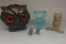 Vintage Owls Lot Of 5 picture