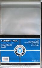 1000 New CSP RESEALABLE CURRENT THICK Comic Book Archival Poly Bags 7X10 1/2 picture