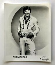 1970s Tim Nichols Press Promo Vtg Photo Big Country Western Singer Songwriter picture