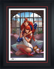 Sideshow J Scott Campbell Spiderman Renew Your Vows Framed Art Print picture