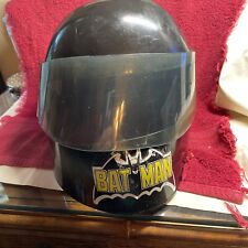 Vintage 1989 Ertl Batman Toy Racing Motorcycle Helmet Classic Dark Knight Visor  picture