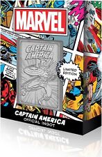 Fanattik K-007 Captain America Marvel Silver Limited Edition Collectable Ingot picture