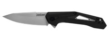 Kershaw Airlock  Liner Lock Assist Knife Black GFN Handl Plain Blade 1385 picture