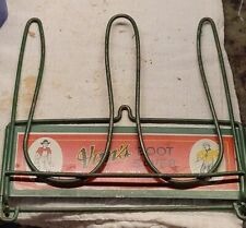 EARLY VANS BOOT SAVER METAL ADVERTISING RACK w NICE GRAPHICS picture