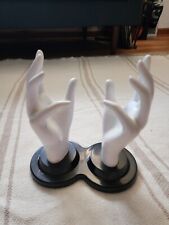 Vintage 1990s plastic display hands, double mannequin life sized hands jewelry s picture