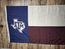 LARGE Texas A&M University Flag/Texas State flag 3x5 picture