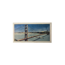 1959 Cadet Sweets Record Holders of the World #35 Golden Gate Bridge picture