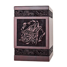 Displayex India Wolf Urns for Human Ashes Adult Female - Decorative Urns picture