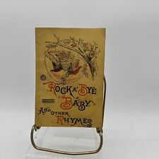 RARE VINTAGE 1880's ROCK A' BYE BABY & OTHER RHYMES CLARK'S O.N.T. SPOOL, COTTON picture