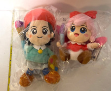 Kirby Super Star Ribbon & Adeleine Plush Doll S Size Set ALL STAR COLLECTION picture