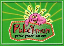 Pukey-mon (Poke-mon Parody) by Pacific in 2000. Singles $1 +discounts. Up to 50% picture