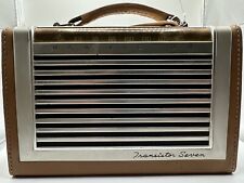 RCA Victor Transistor Seven Radio Leather 1950's Vintage GREAT SHAPE picture