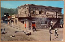 Maggie Valley NC Ghost Mtn Park Cowboy Gun Fight North Carolina Vintage Postcard picture