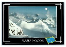 Postcard AK Rugged Peaks in Alaska - Alaska Moods AJ3 picture