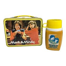 VTG 1979 Paramount Pictures Mork And Mindy Lunch Box With Thermos GUC picture