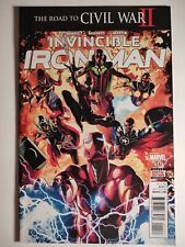 Invincible Iron Man #11, NM/9.4, 2014, 1st Full Riri Williams, Ironheart Disney+ picture