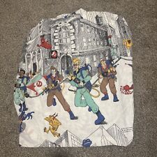Vintage 1986 Real Ghostbusters Twin Fitted Bed Sheet Columbia Pictures picture