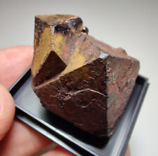 Hematite after Pyrite? pseudomorph, Sharp. Utah. 4 cm. Video picture