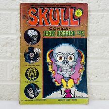 Skull Comics #1 Rip Off 1970 Horror Underground Comix 2nd Printing • Low Grade‼ picture