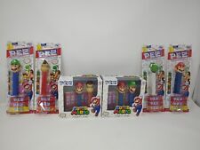 Super Mario Nintendo PEZ Dispensers Lot of 6 Mario/Luigi Donkey Kong & Yoshi picture