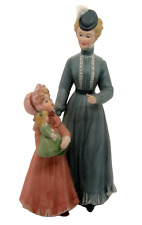 Home Interiors Homco Sunday Stroll Figurine 8812 Victorian Mother with Daughter picture