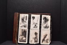 Vintage 1940-50s Photo Album 200+ BW pics Cars Trucks Travel Skiing Candid Shots picture