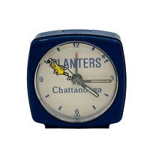 Vtg Planters Chattanooga Tennessee Mr. Peanut Snacks Desk Clock - Works *READ* picture