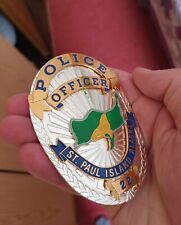 Vintage Obsolete Police Badge - St. Paul Island - Alaska picture