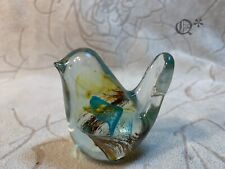 Vintage Art Glass Bird by Kerry Paperweight Ireland picture