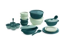 Tupperware 17 piece Exclusive Host Serving Set NEW 2022 Green Very Rare picture