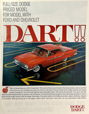 Dodge Dart 1961 Vintage Color LIFE Print Ad Upsets The Apple Cart Automobile picture