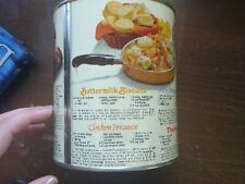 Snowdrift Shortening Recipe Can - Vintage And Rare picture