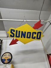Sunoco Lighted Sign 30x40 Diamond Shape Approx 27 Years Old RARE VINTAGE GAS OIL picture