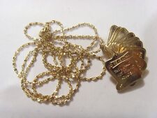 vintage Christian Catholic ten commandments religious pendants necklace 53128 picture